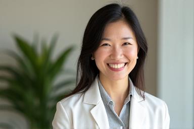 Portrait of Dr. Sarah Chen, Registered Dietitian specializing in metabolic health.